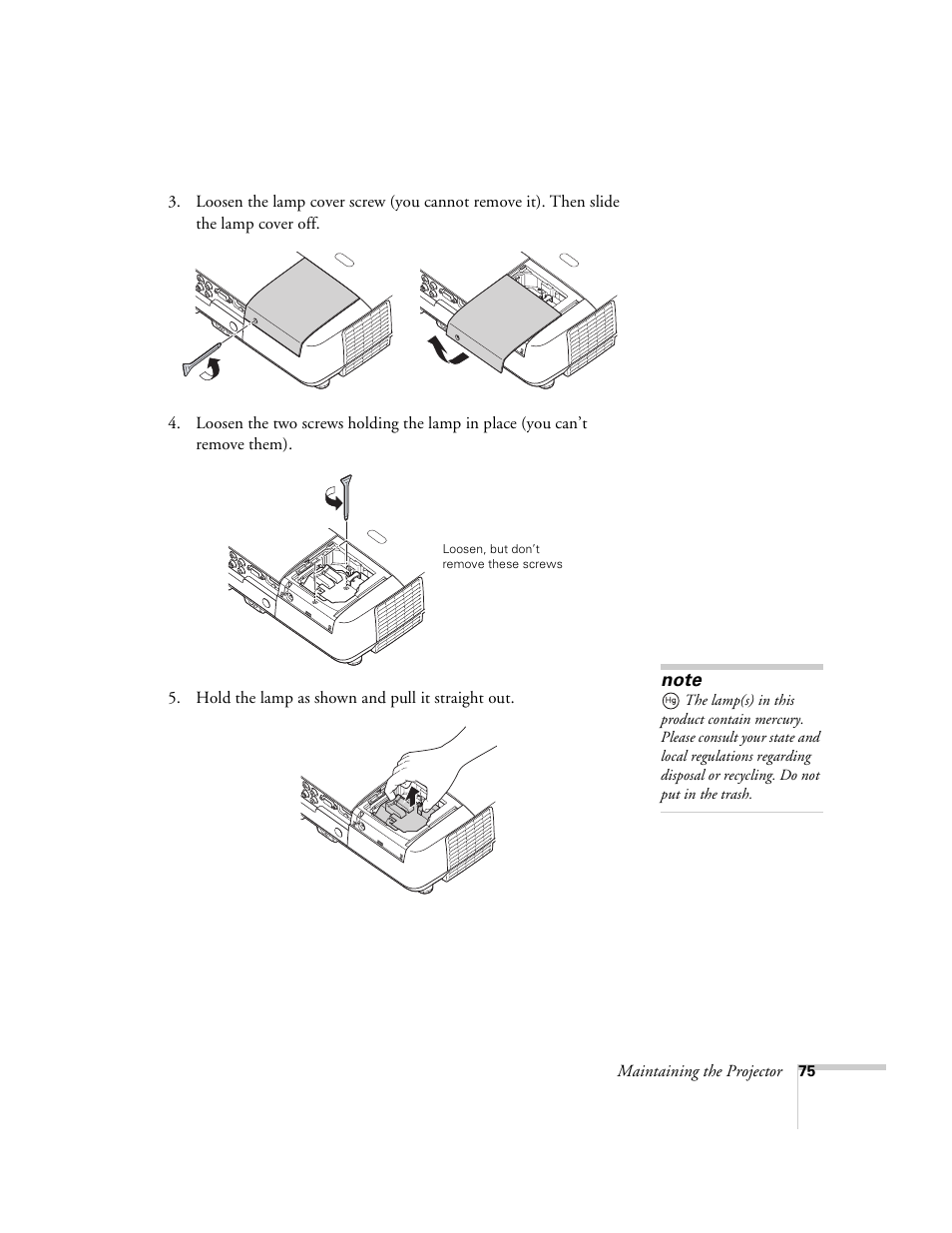 Univex PowerLite 700 User Manual | Page 75 / 110