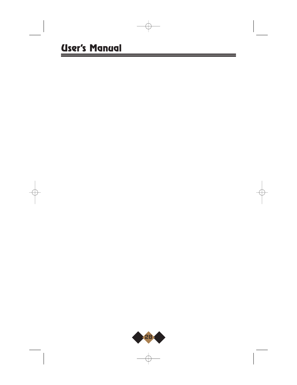User’s manual | U-Line Wine Captain User Manual | Page 30 / 32