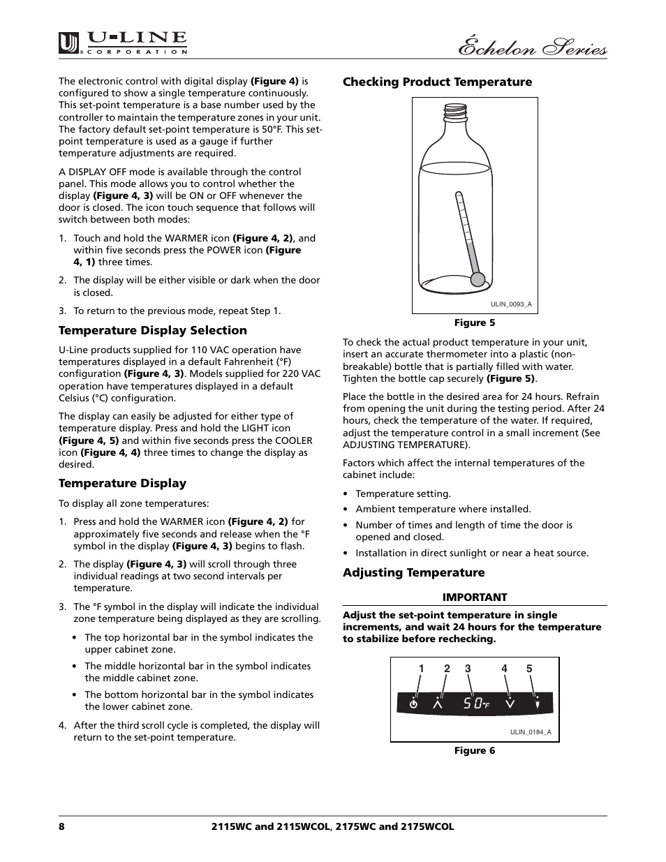 U-Line 2115WC User Manual | Page 8 / 24