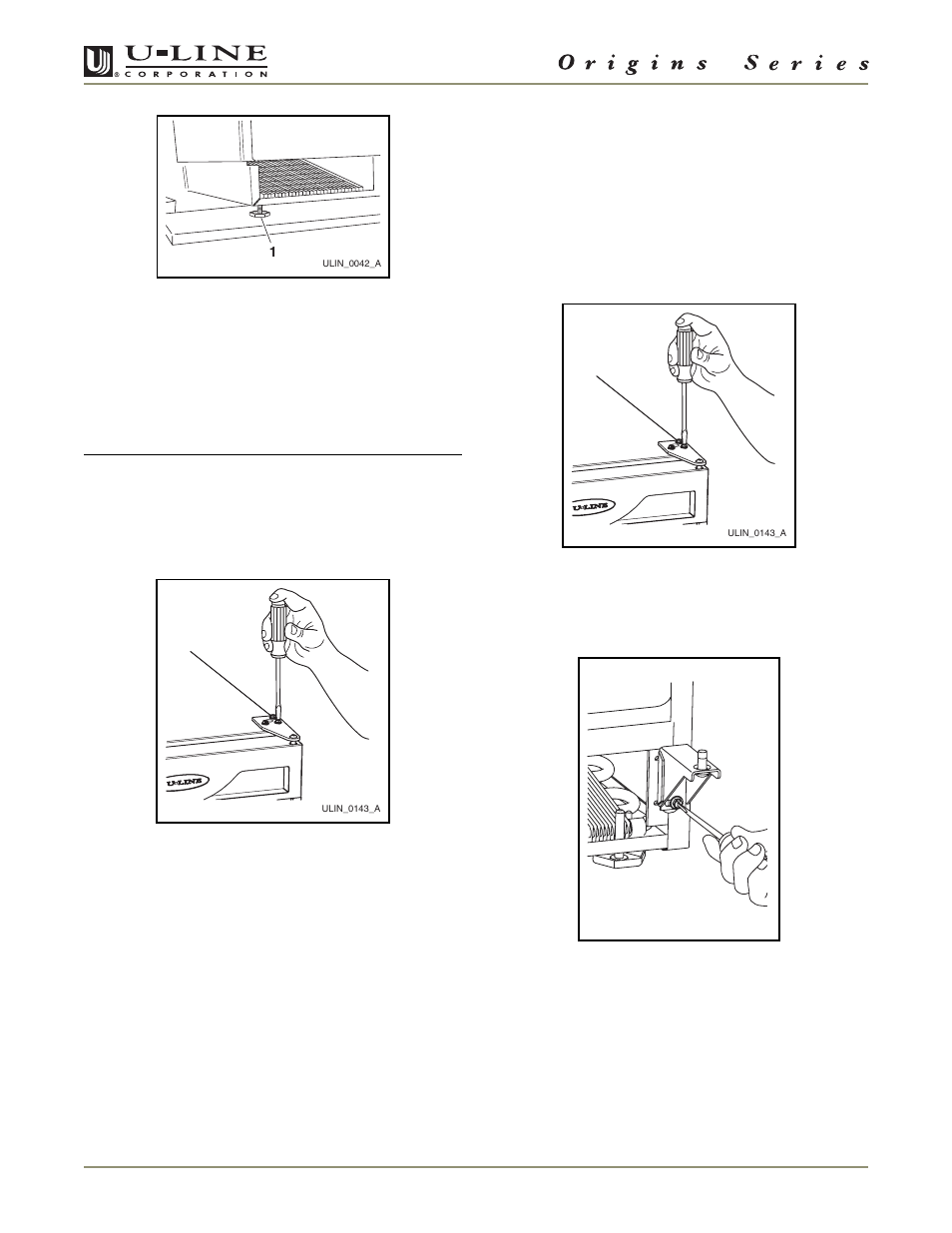 U-Line 1175BEV User Manual | Page 16 / 32