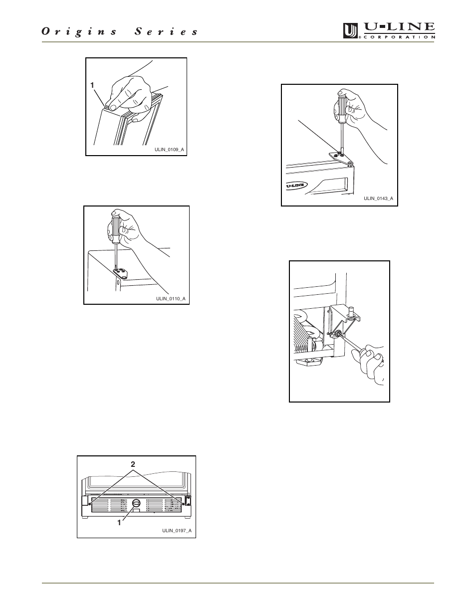 U-Line 1175BEV User Manual | Page 19 / 32