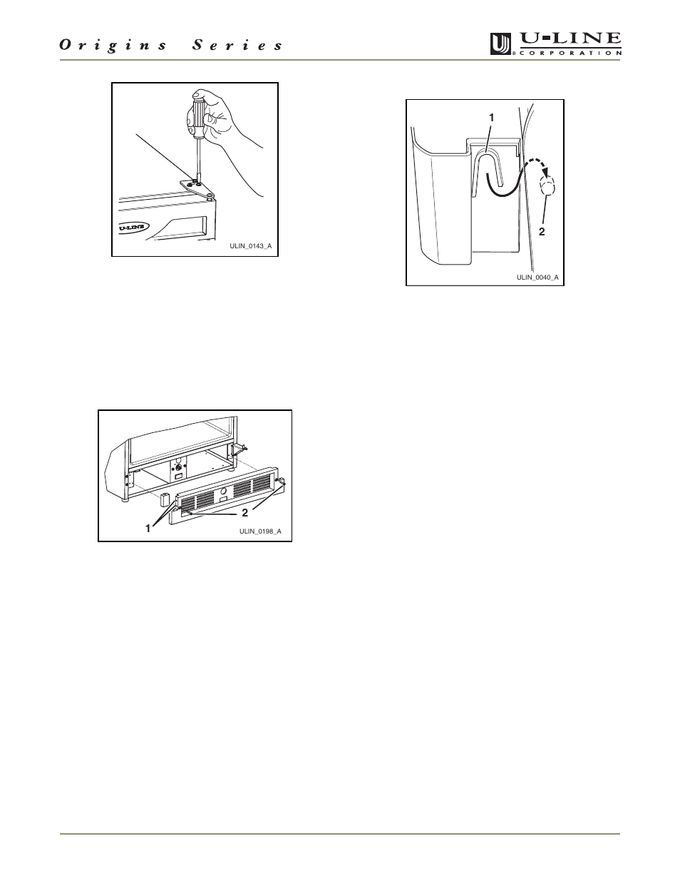 U-Line 1175BEV User Manual | Page 21 / 32