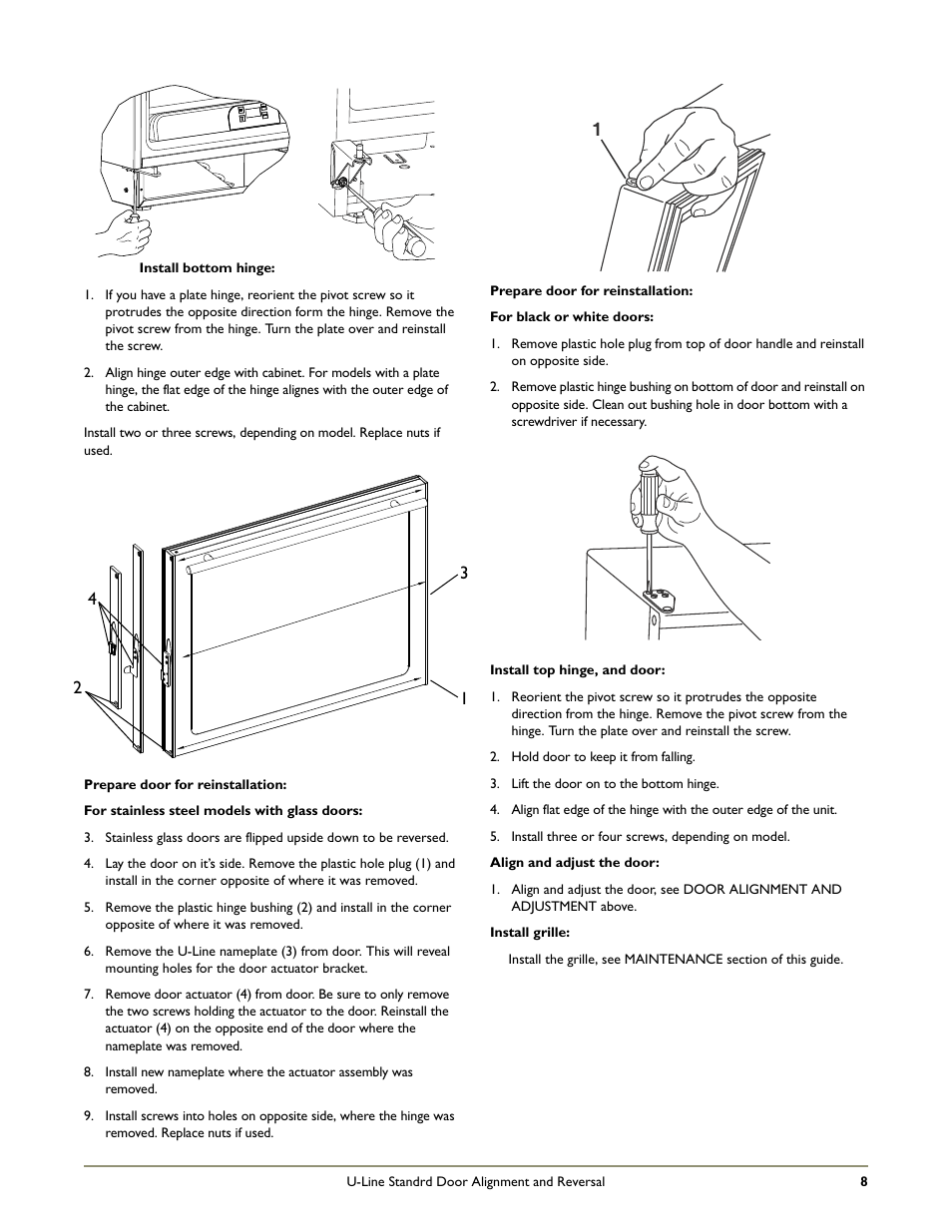 U-Line 75F User Manual | Page 10 / 14