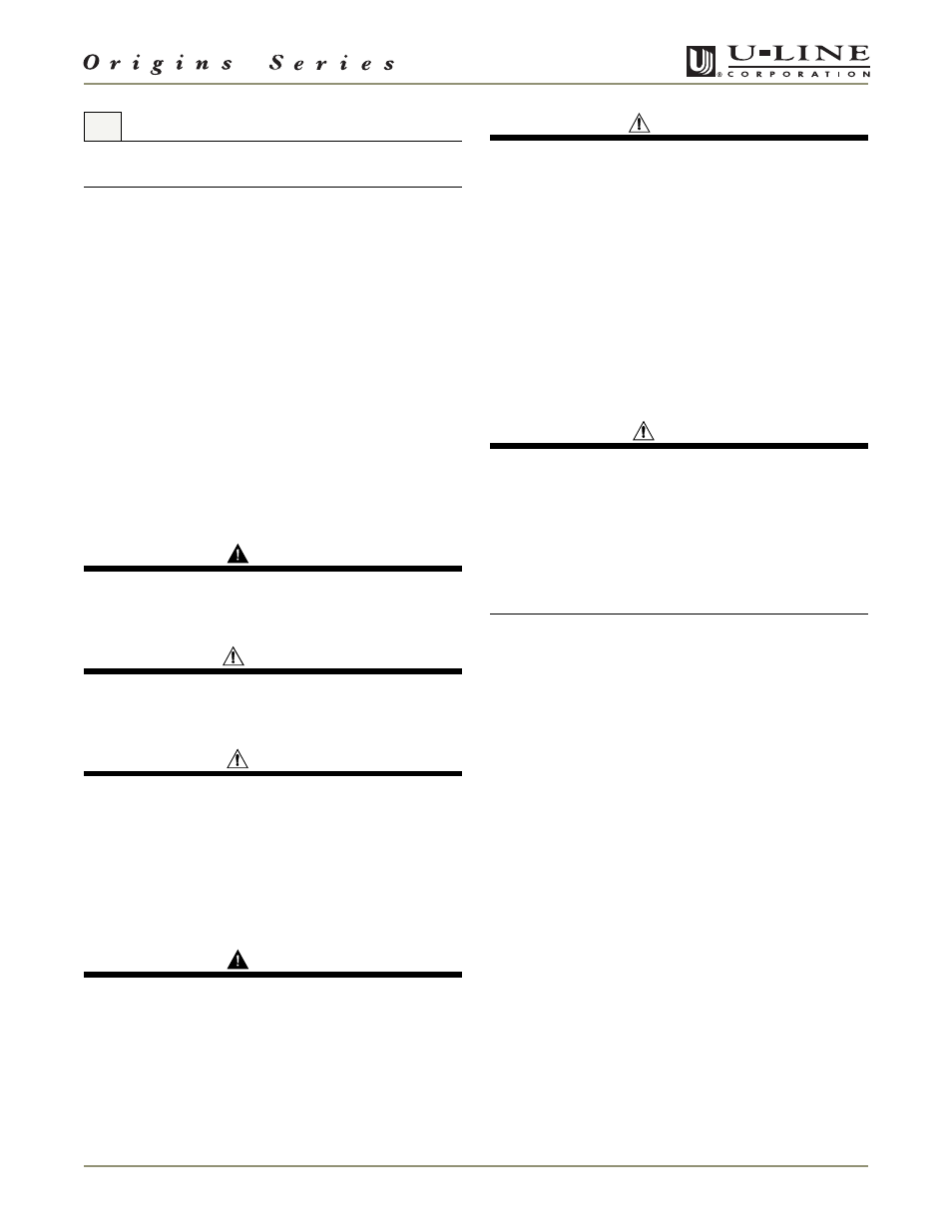 Safety alert definitions, General precautions, 3safety precautions | U-Line 1175R User Manual | Page 5 / 32