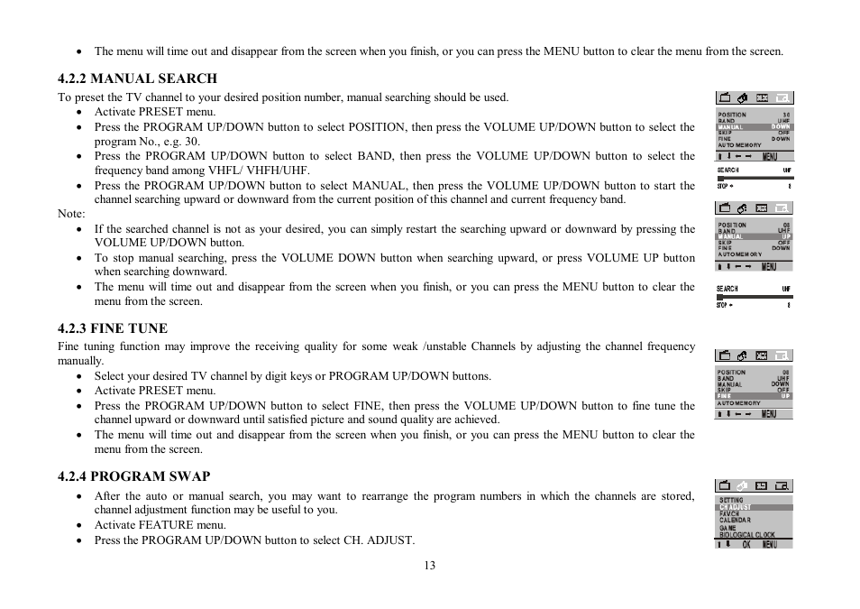 Hyundai H-TV2103 User Manual | Page 13 / 49
