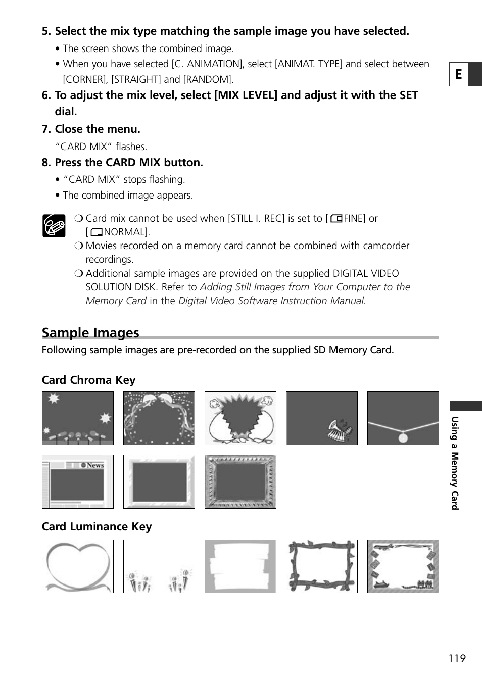 Sample images | U-Line 30 User Manual | Page 119 / 166
