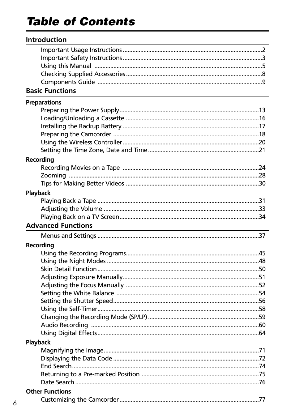 U-Line 30 User Manual | Page 6 / 166