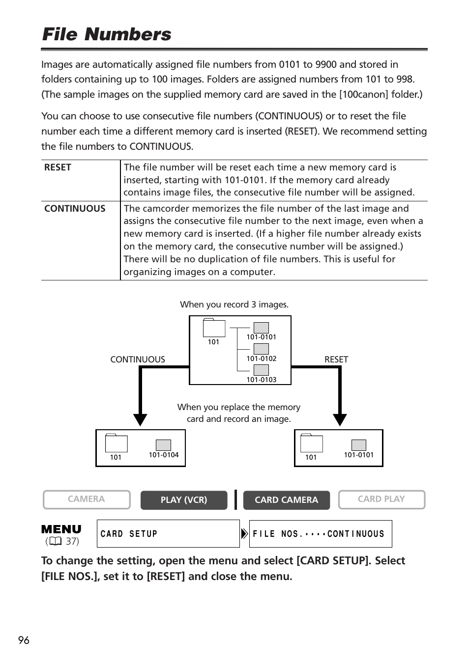 File numbers | U-Line 30 User Manual | Page 96 / 166