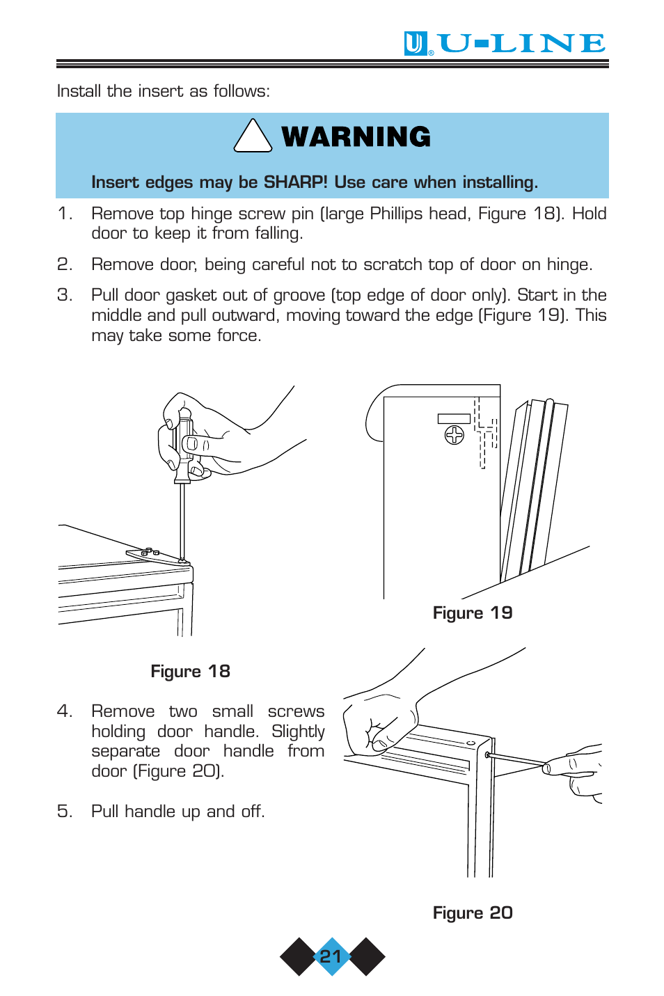 U-Line 75 User Manual | Page 23 / 56