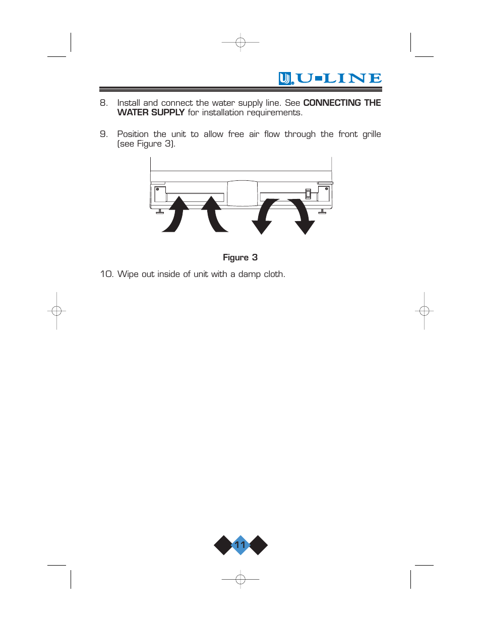 U-Line CLR2060 User Manual | Page 13 / 44