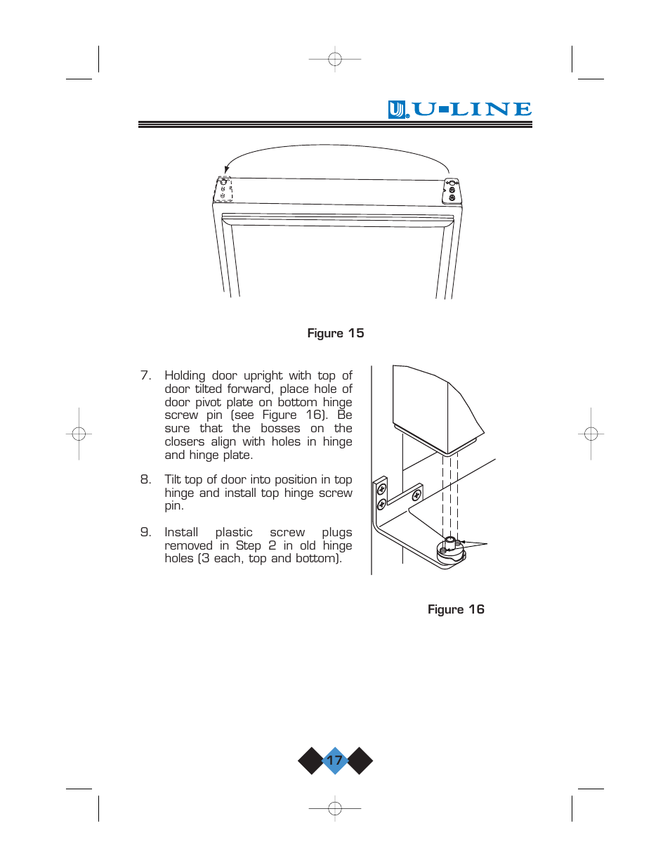 U-Line CLR2060 User Manual | Page 19 / 44