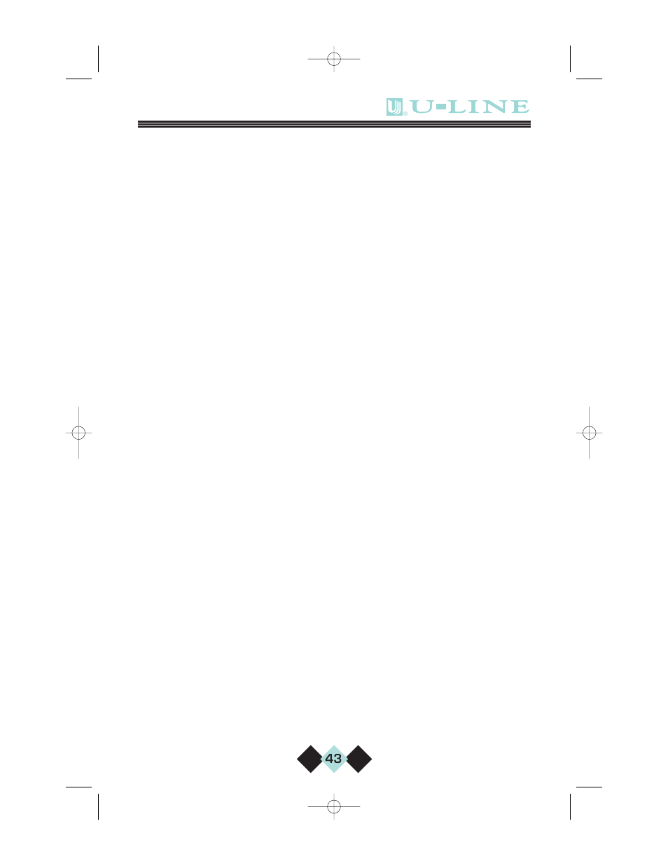 U-Line CLRCO2075 User Manual | Page 45 / 48