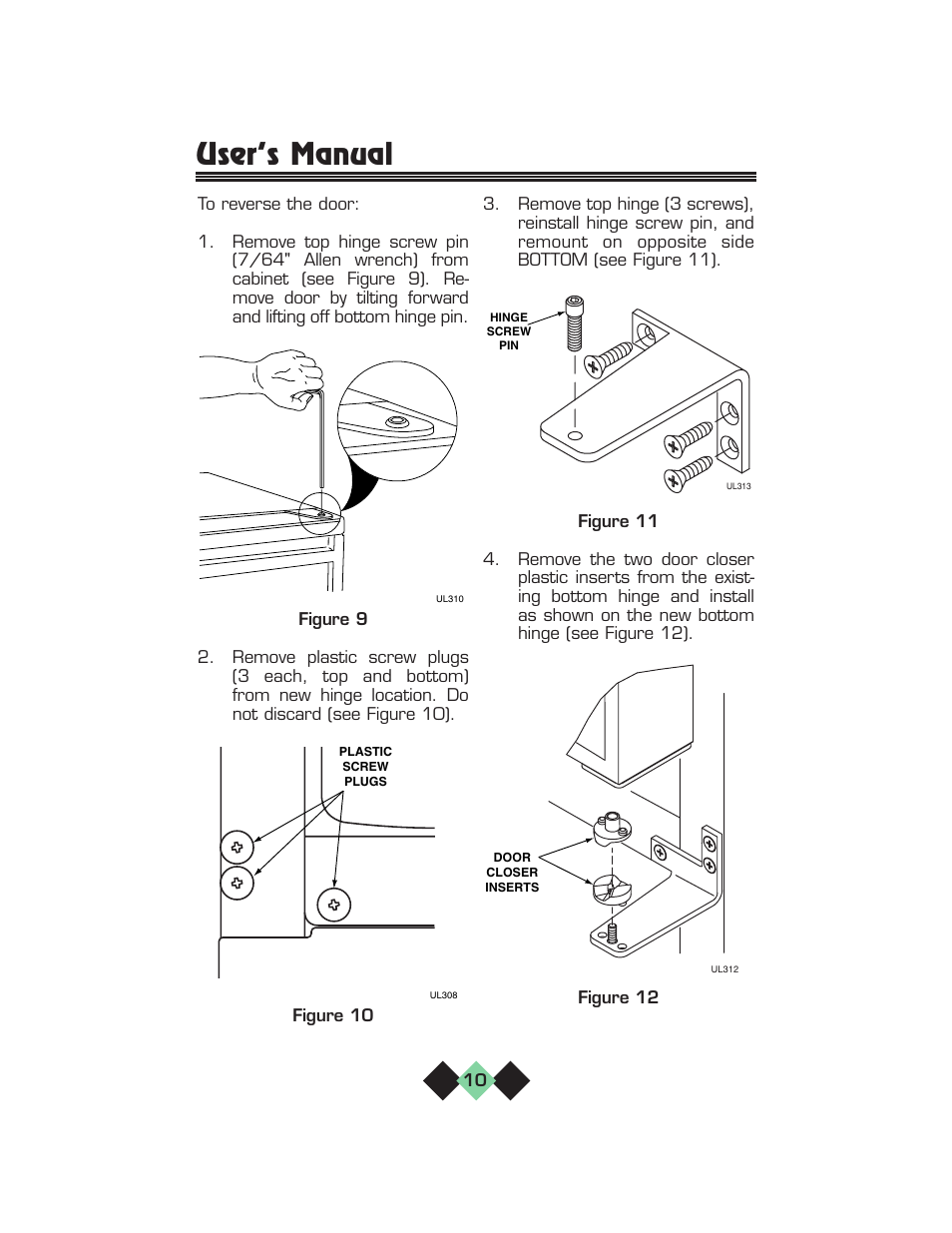 User’s manual | U-Line pmn User Manual | Page 12 / 32