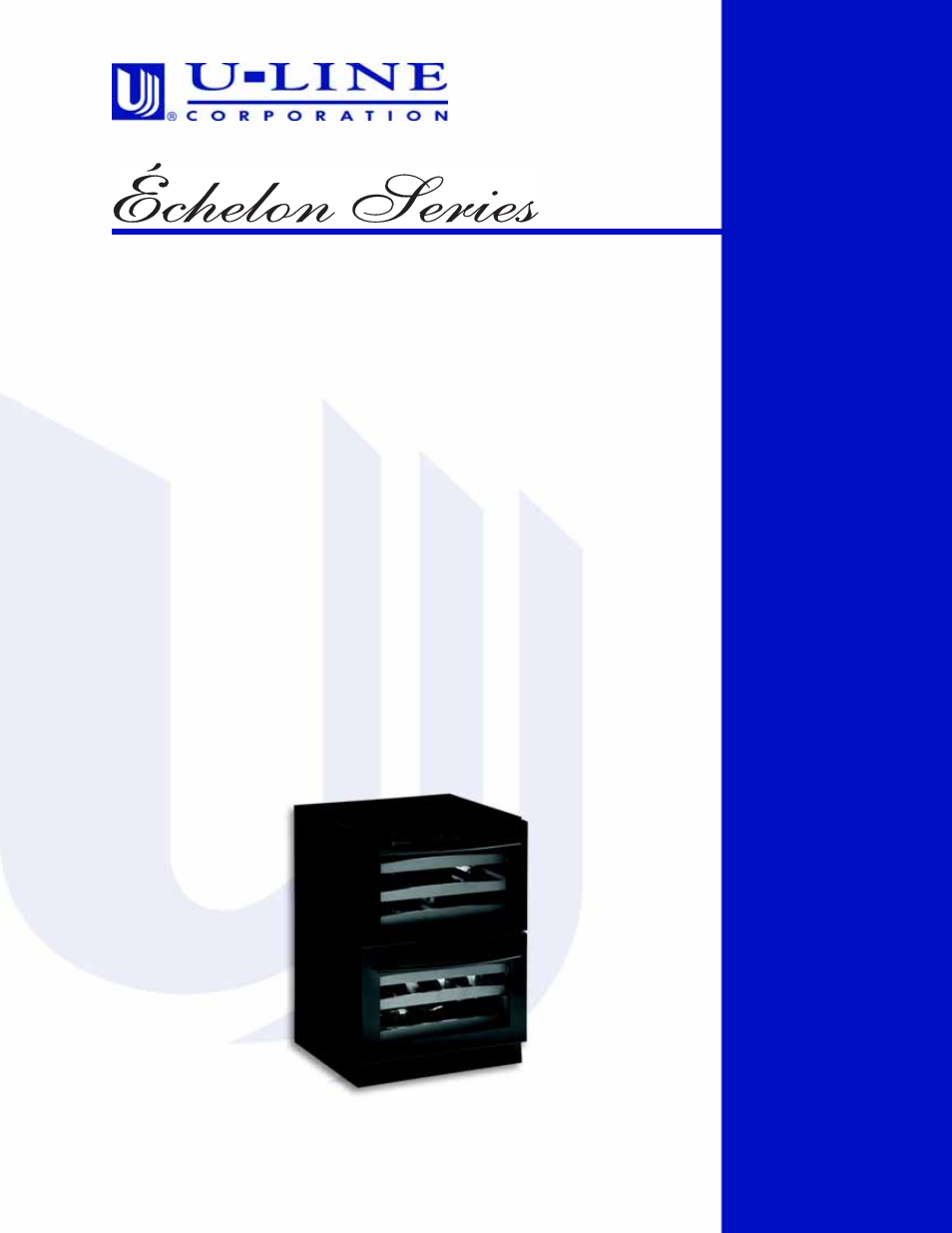 U-Line 2175DWRWC User Manual | 20 pages
