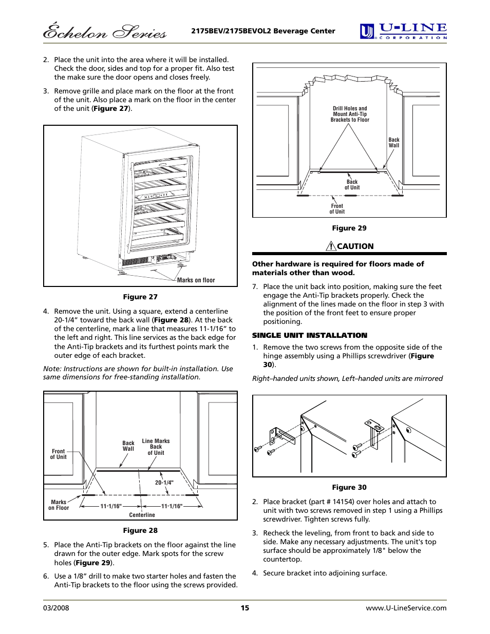 U-Line 2175BEVOL2 User Manual | Page 15 / 17