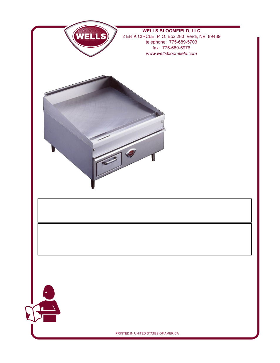 United States Pumice Company WG-2436G User Manual | 18 pages