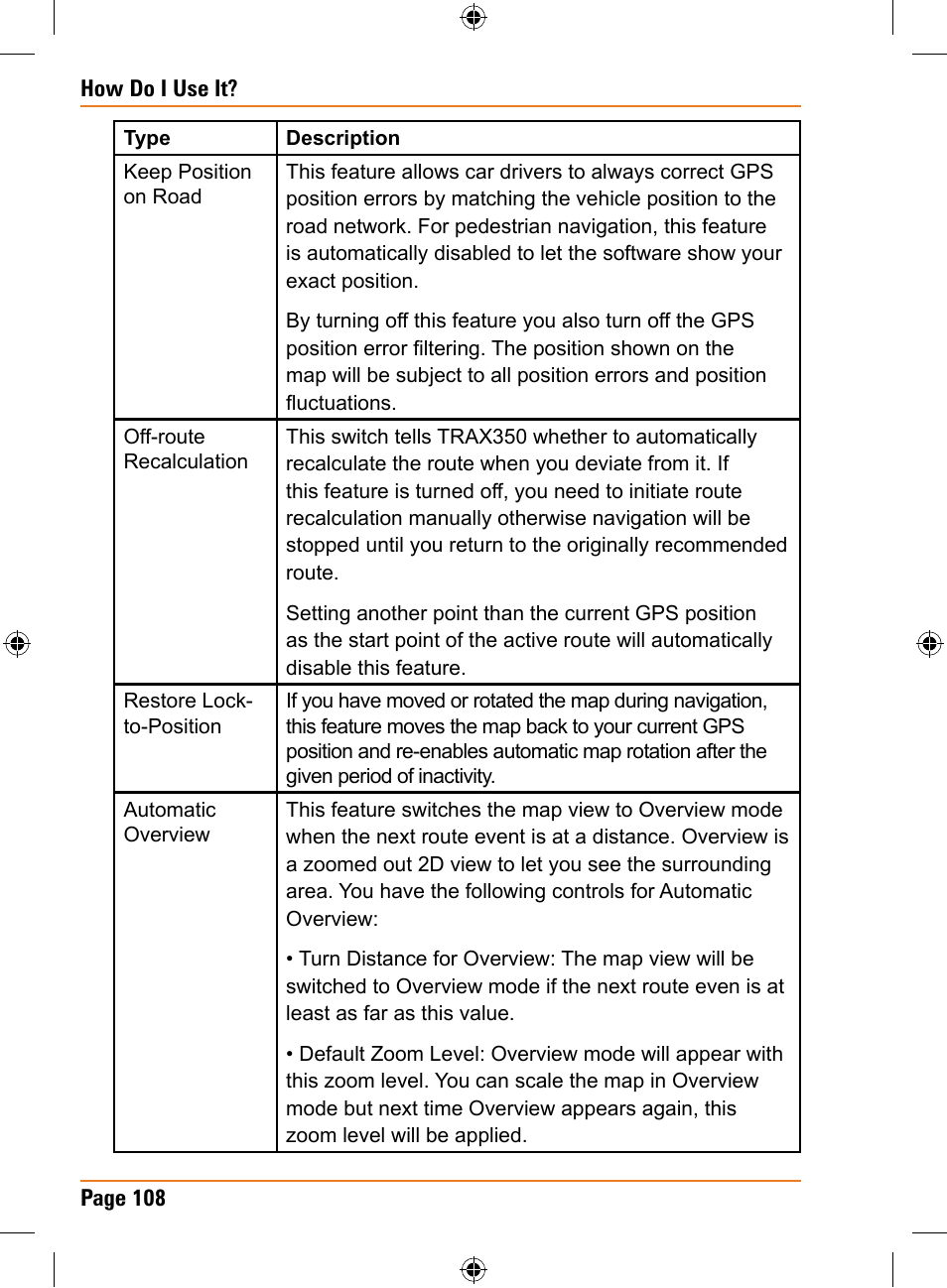 Uniden TRAX350 User Manual | Page 108 / 120