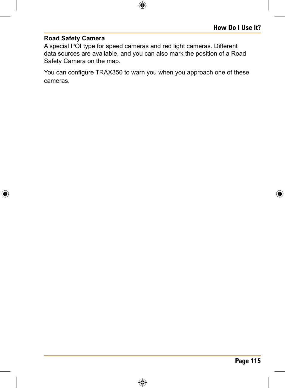 Uniden TRAX350 User Manual | Page 115 / 120