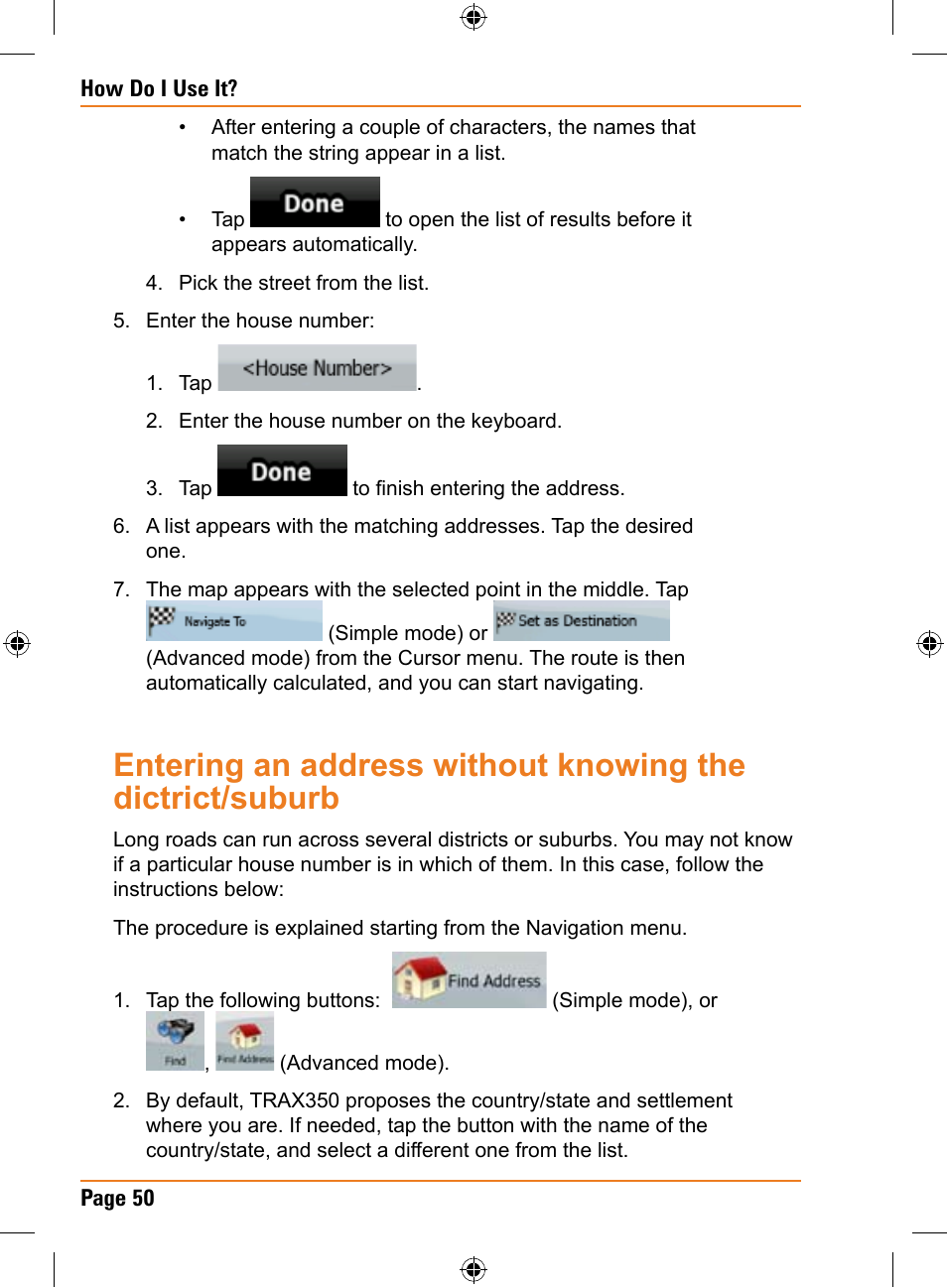 Uniden TRAX350 User Manual | Page 50 / 120