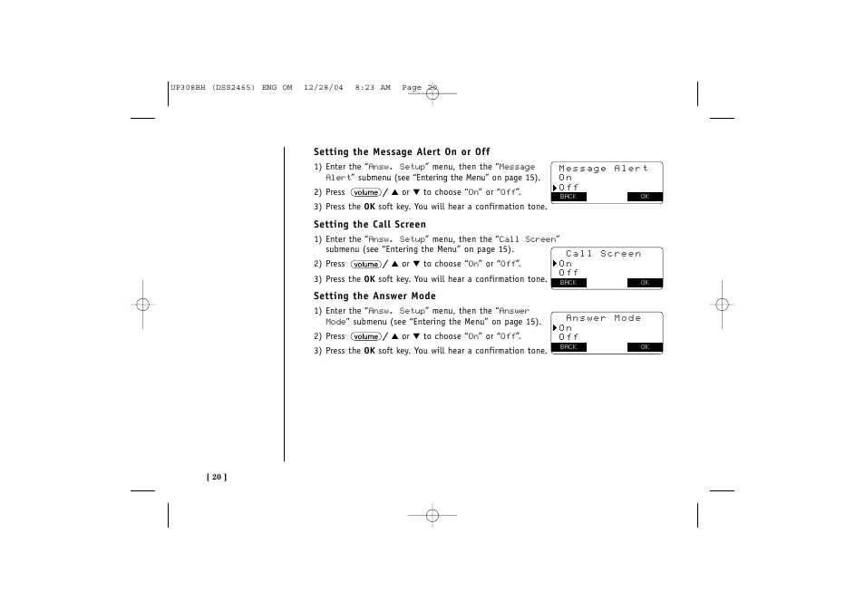 Uniden DSS 2475 User Manual | Page 26 / 76