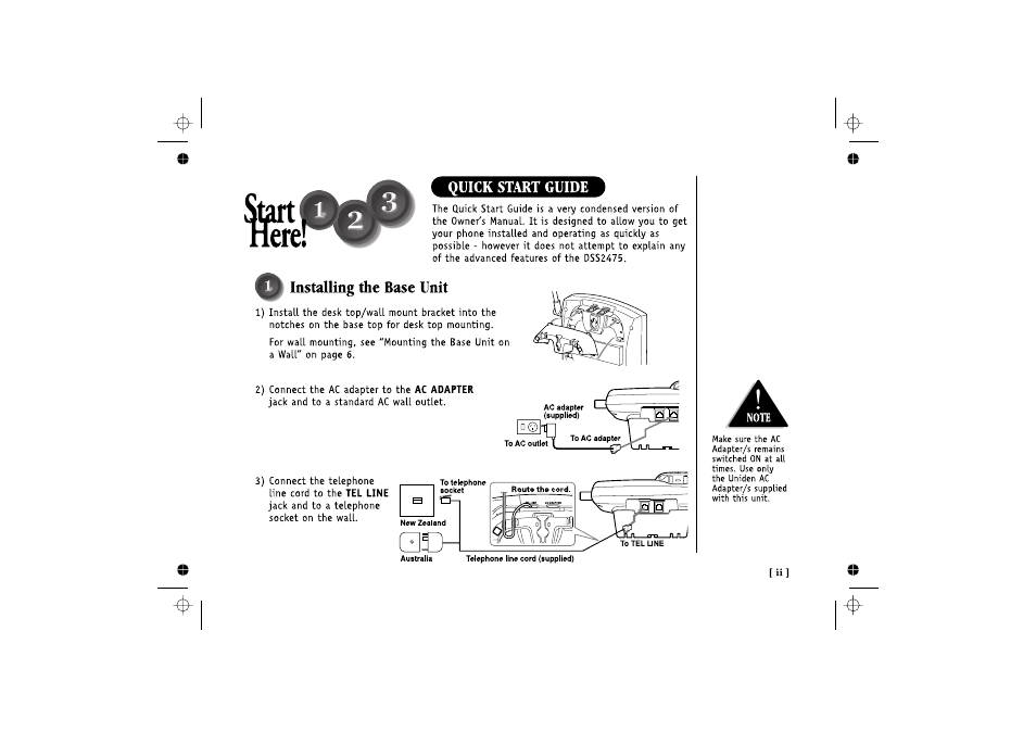 Uniden DSS 2475 User Manual | Page 3 / 76