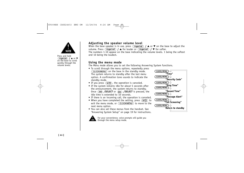 Uniden DSS 2475 User Manual | Page 50 / 76