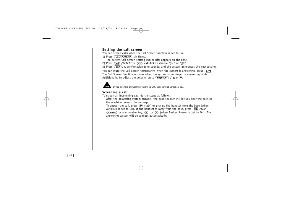 Uniden DSS 2475 User Manual | Page 54 / 76
