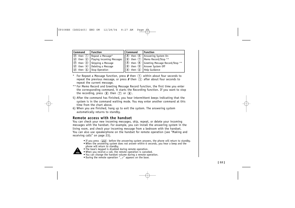 Uniden DSS 2475 User Manual | Page 59 / 76