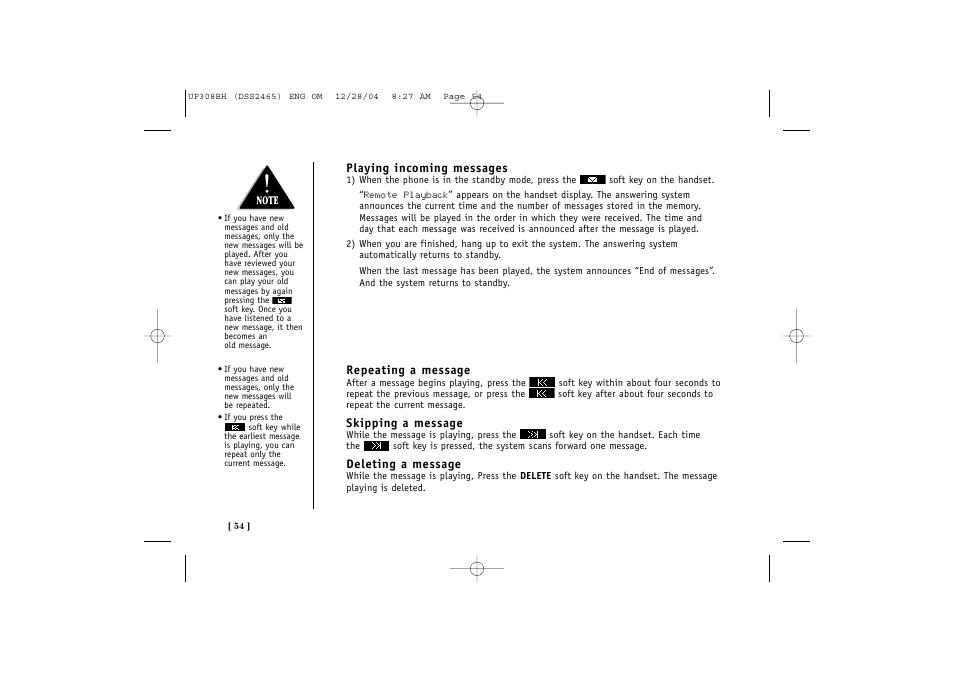 Uniden DSS 2475 User Manual | Page 60 / 76