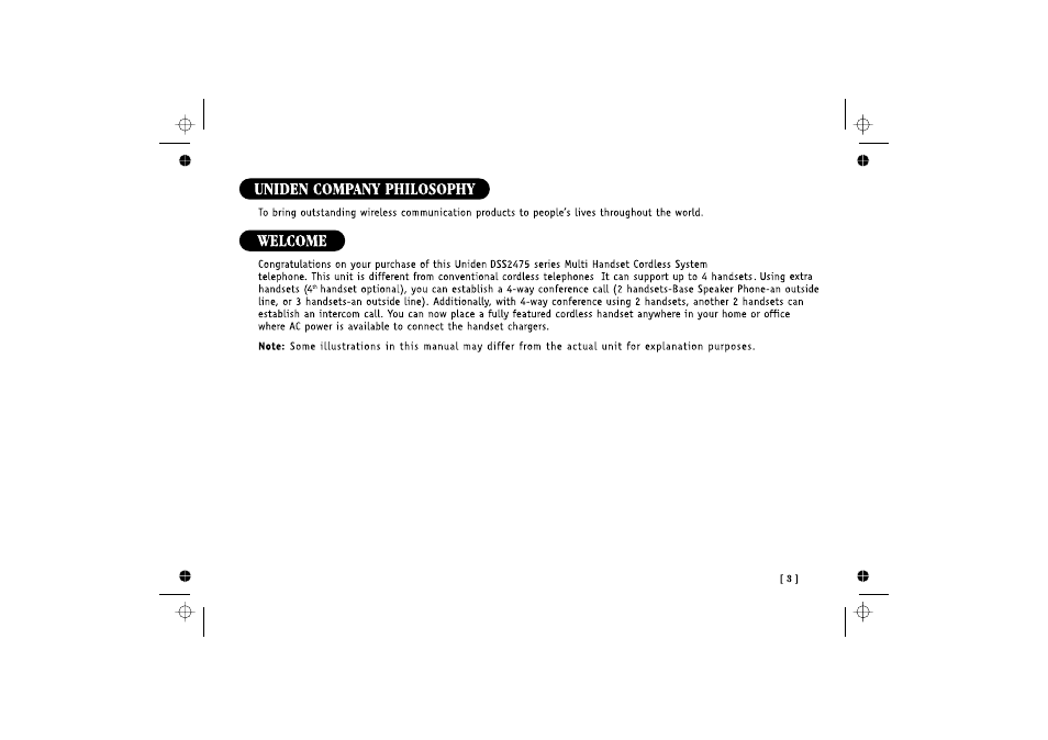 Uniden DSS 2475 User Manual | Page 9 / 76