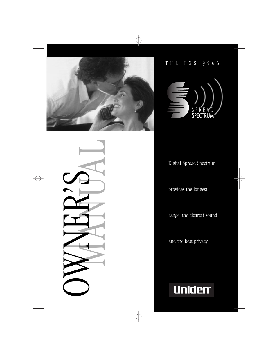 Uniden T H E E X S 9 9 6 6 User Manual | 48 pages