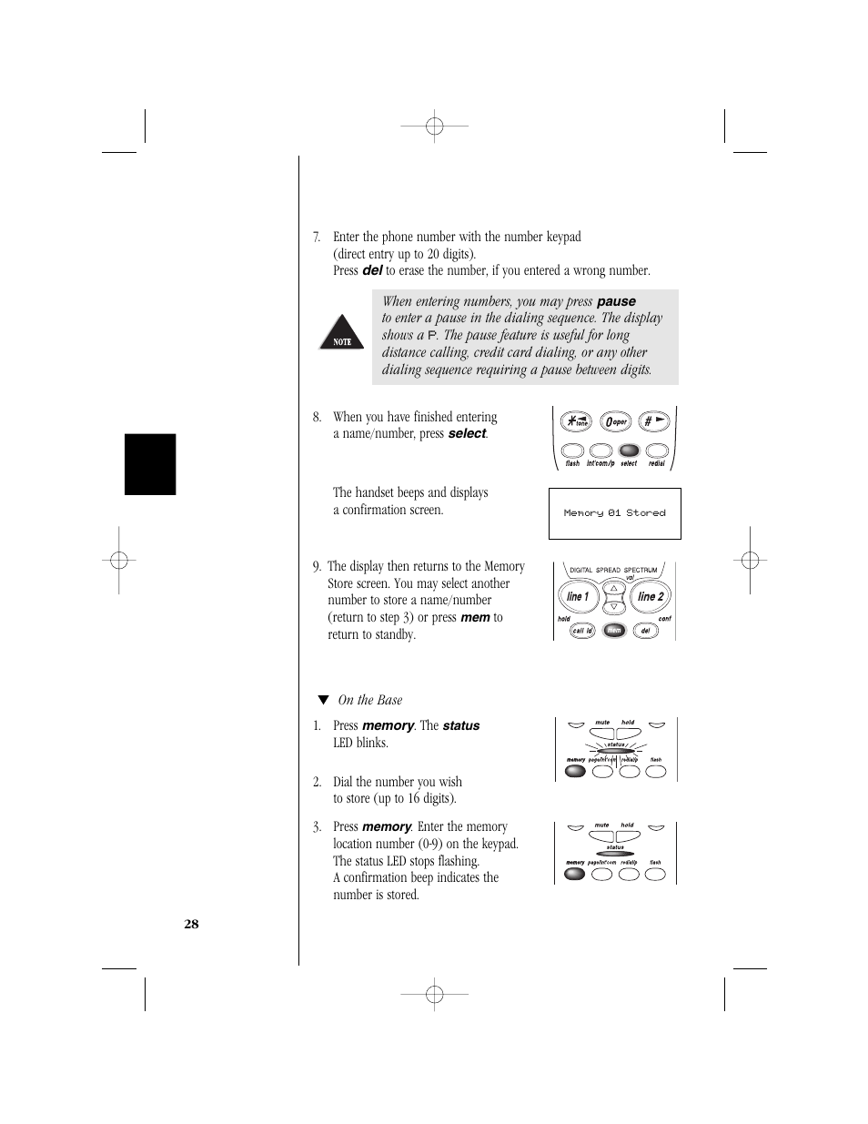 Uniden T H E E X S 9 9 6 6 User Manual | Page 30 / 48