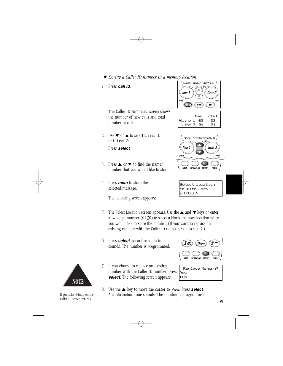 Uniden T H E E X S 9 9 6 6 User Manual | Page 41 / 48