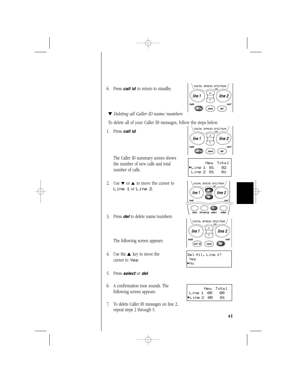 Uniden T H E E X S 9 9 6 6 User Manual | Page 43 / 48