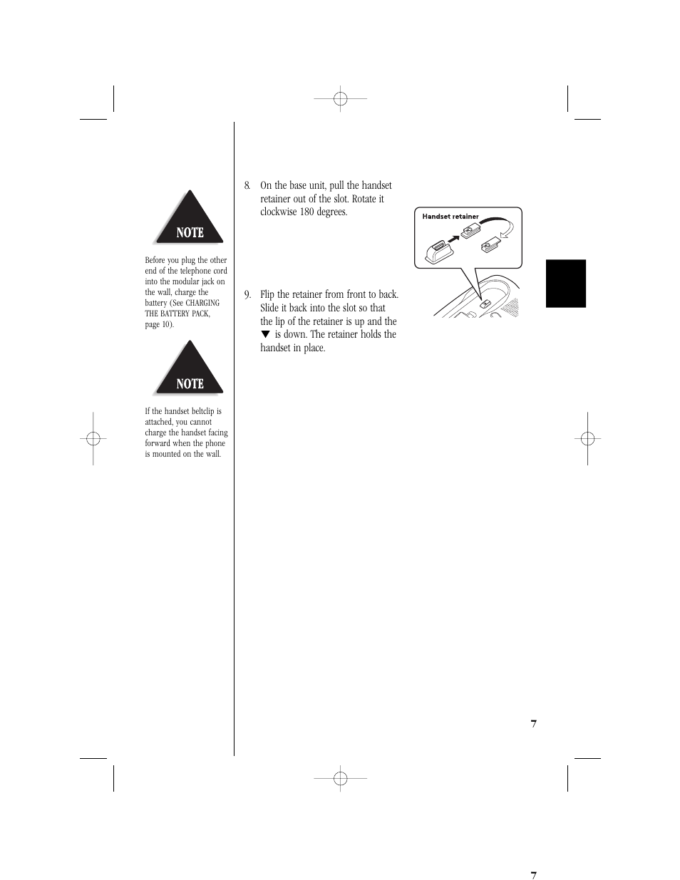 Uniden T H E E X S 9 9 6 6 User Manual | Page 9 / 48
