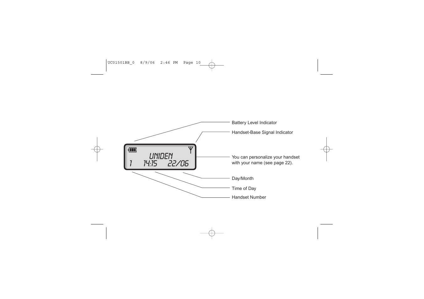 Uniden DECT1080 User Manual | Page 11 / 56