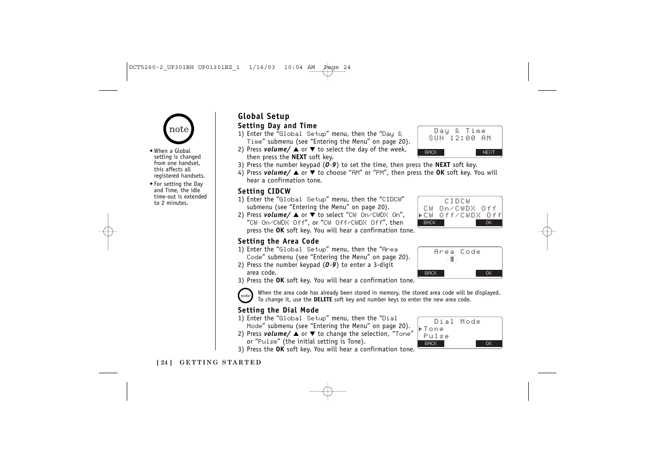 Uniden DCT5260 User Manual | Page 26 / 64