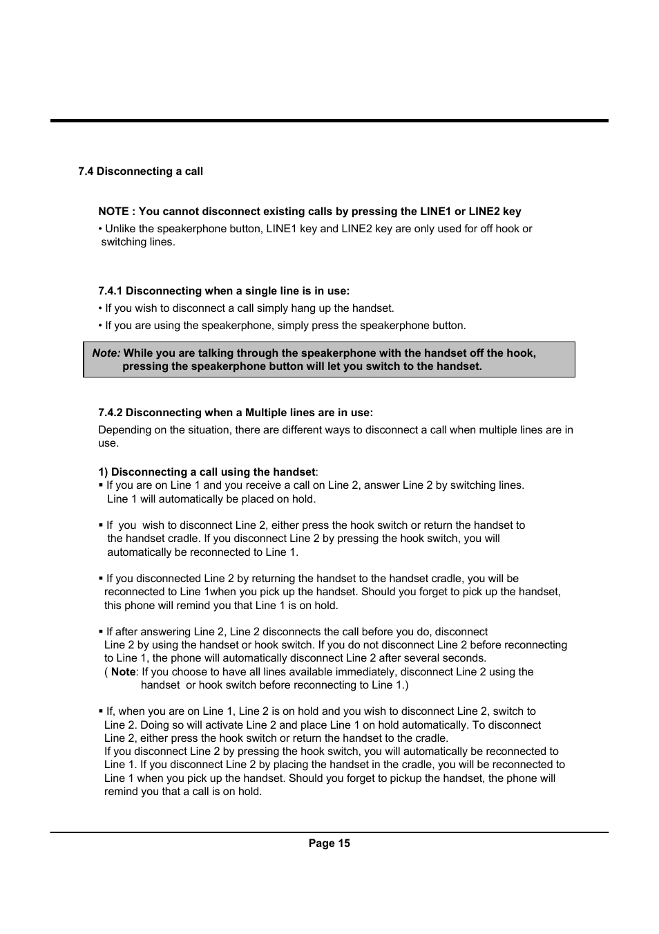 Uniden UIP312 User Manual | Page 19 / 72