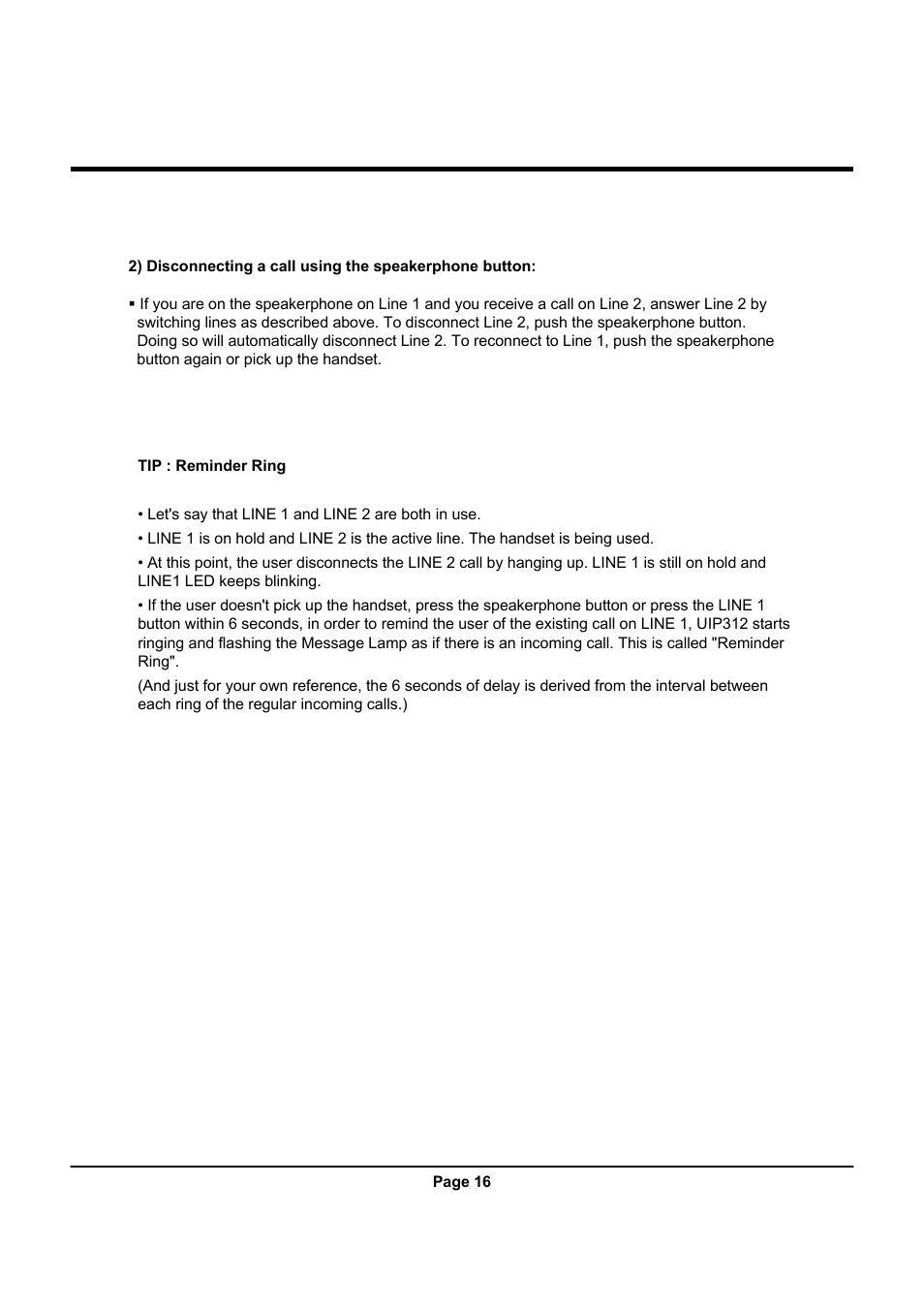 Uniden UIP312 User Manual | Page 20 / 72
