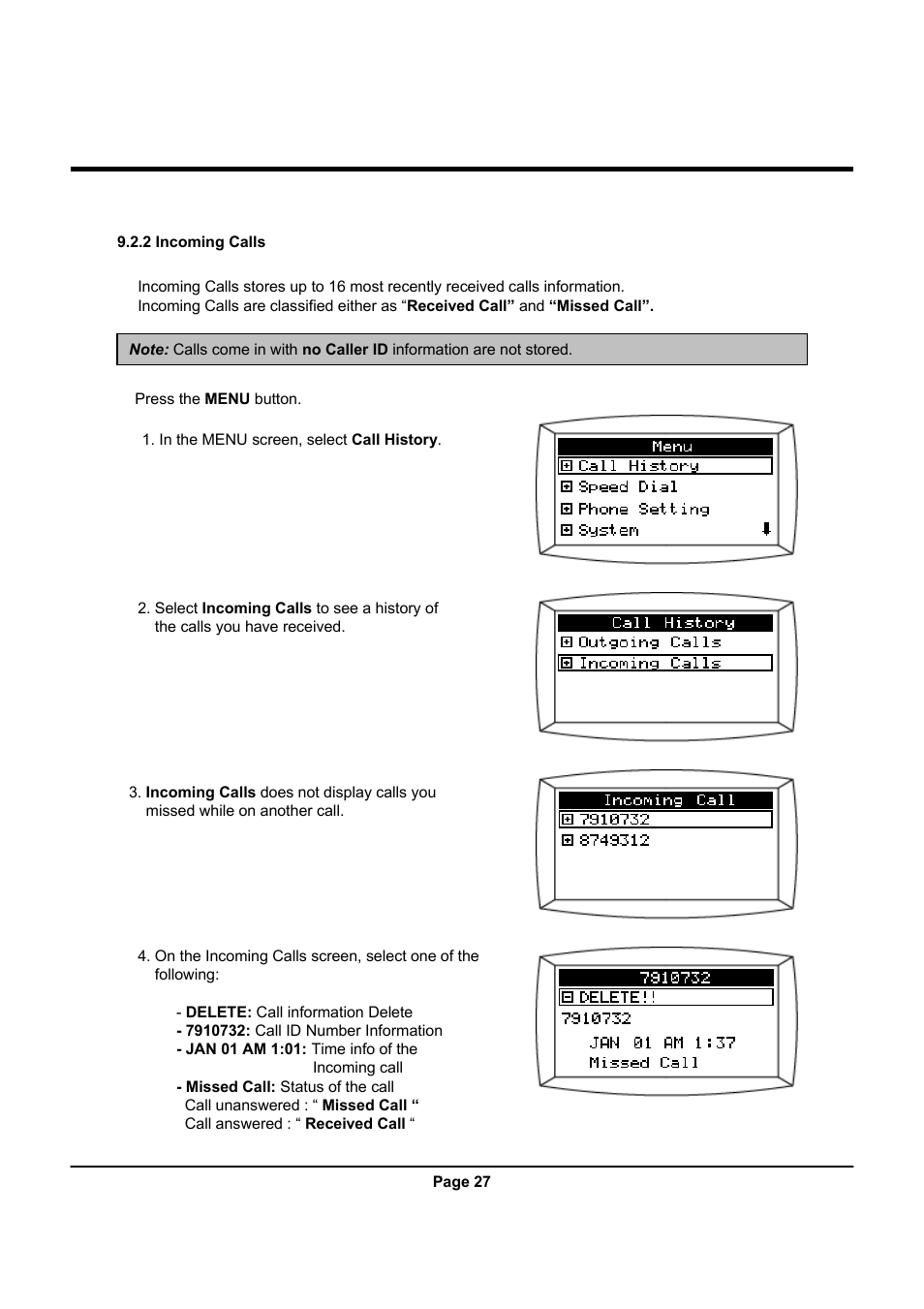 Uniden UIP312 User Manual | Page 31 / 72