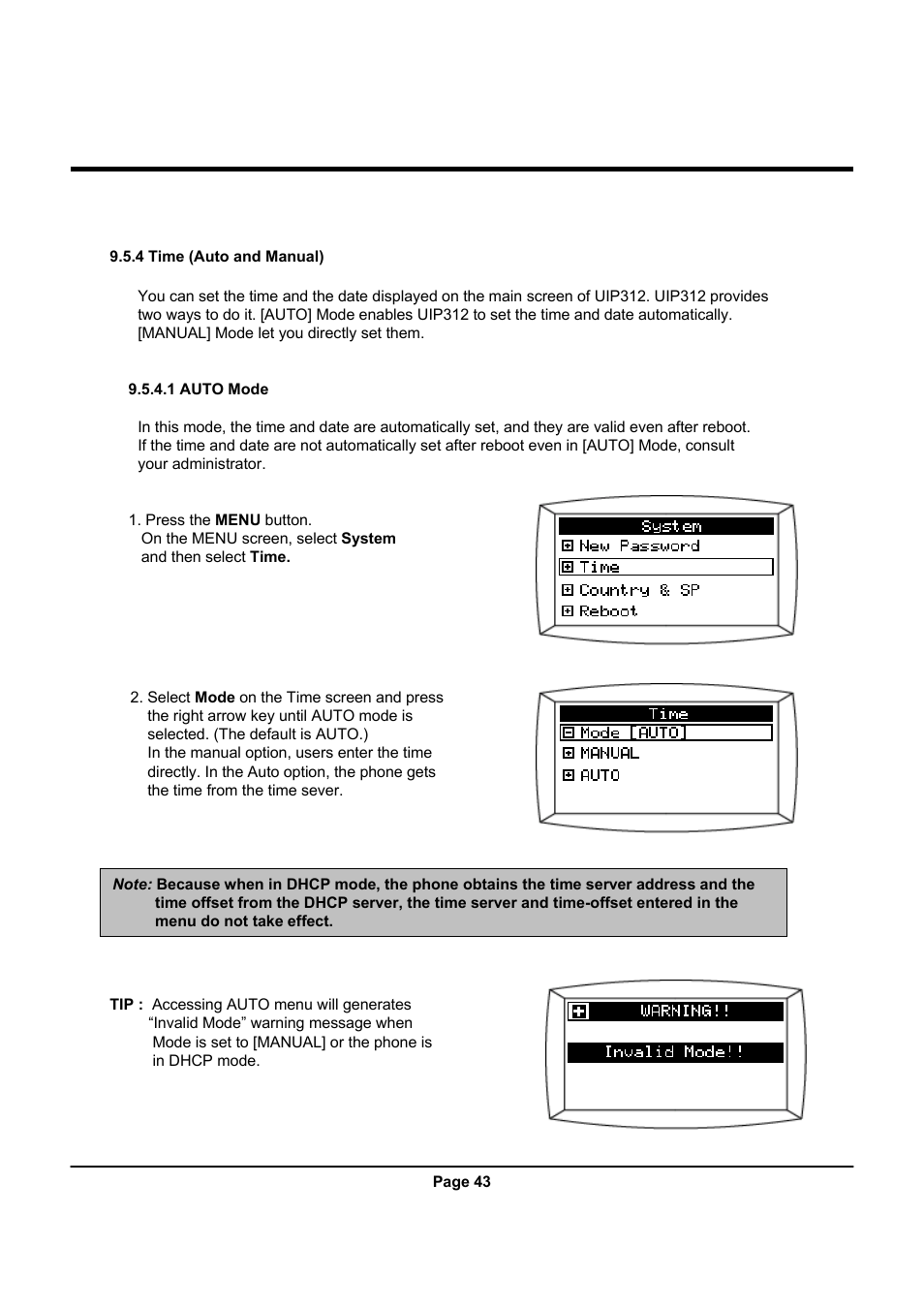 Uniden UIP312 User Manual | Page 47 / 72