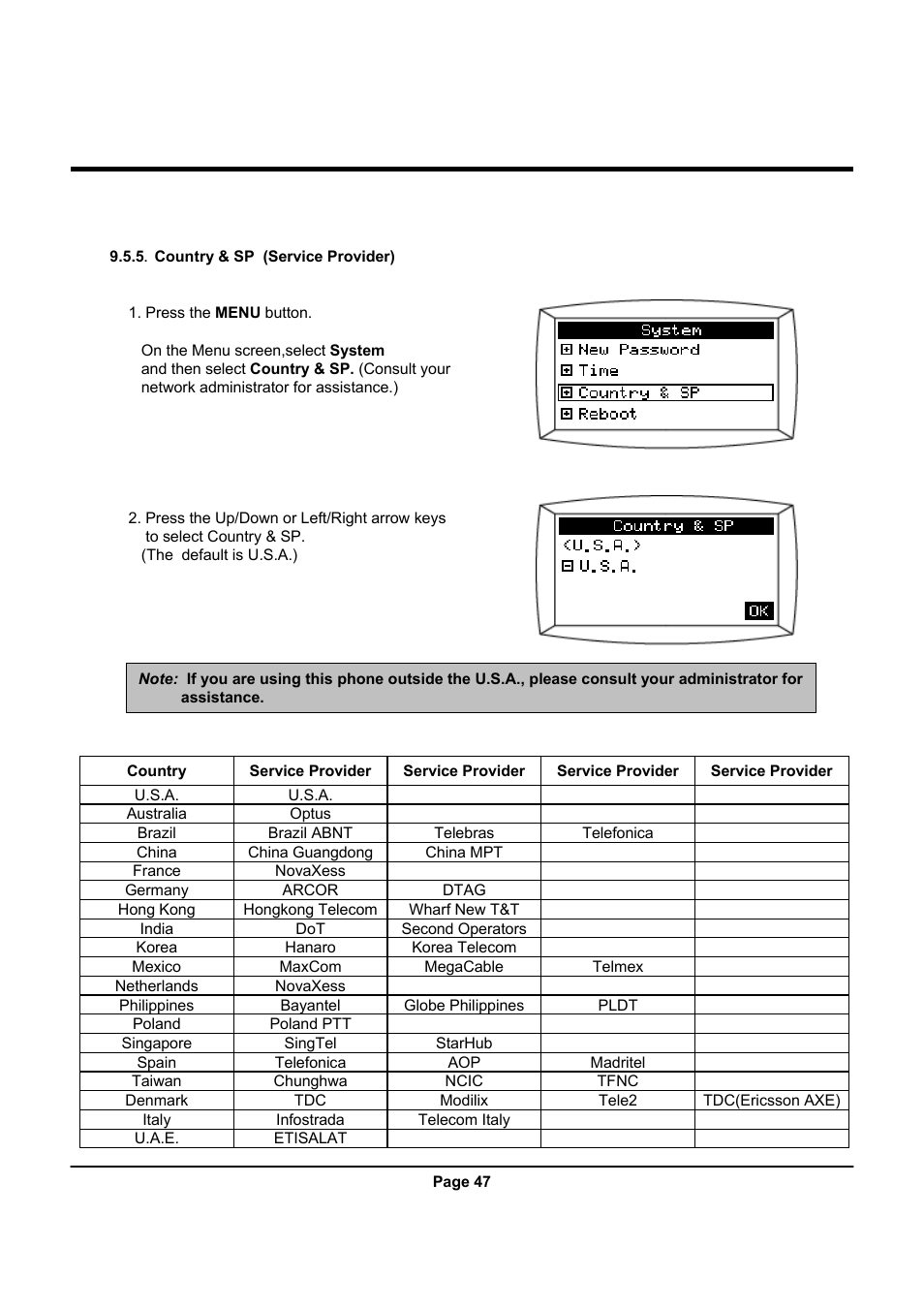 Uniden UIP312 User Manual | Page 51 / 72