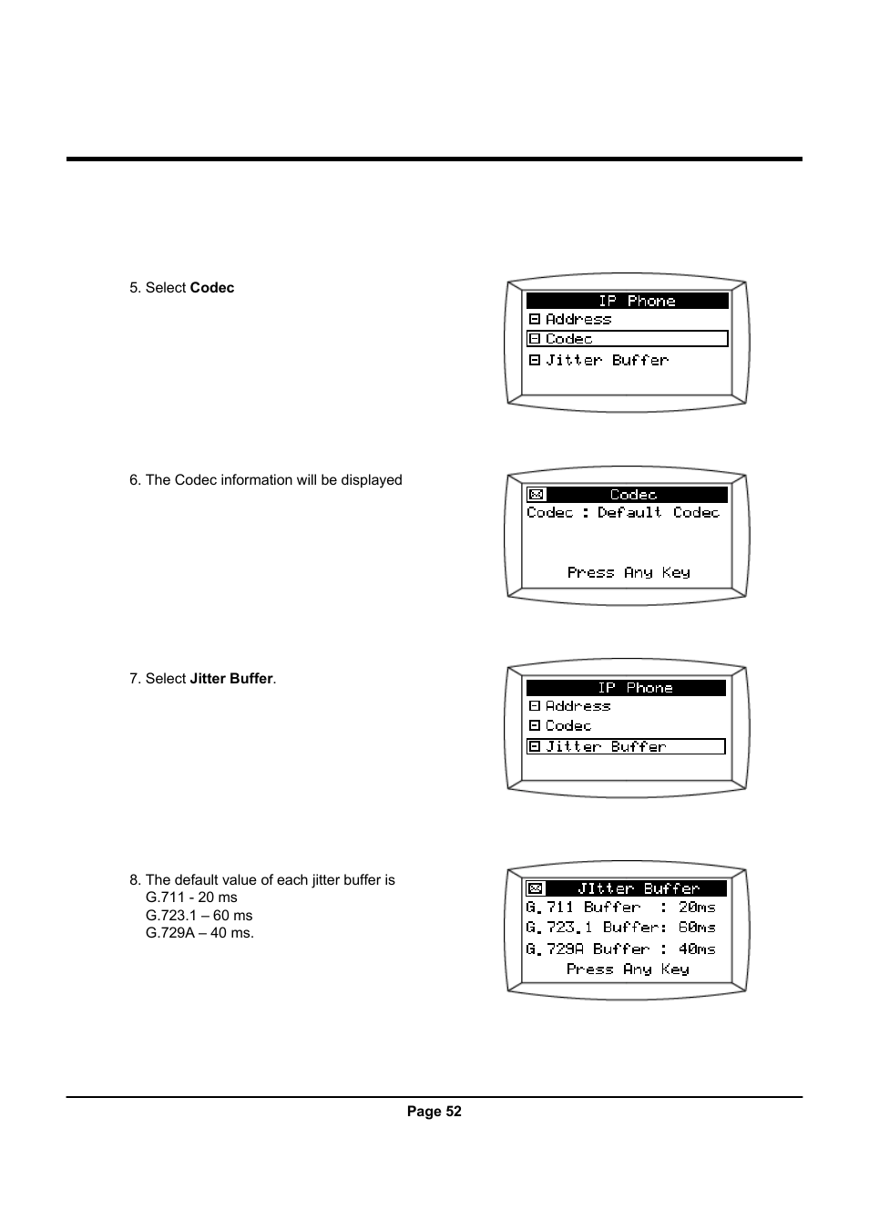 Uniden UIP312 User Manual | Page 56 / 72