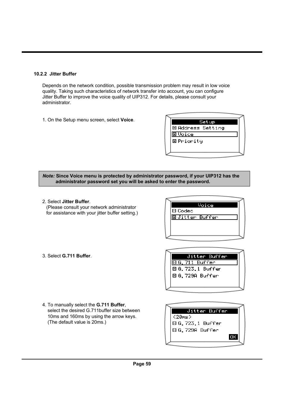 Uniden UIP312 User Manual | Page 63 / 72