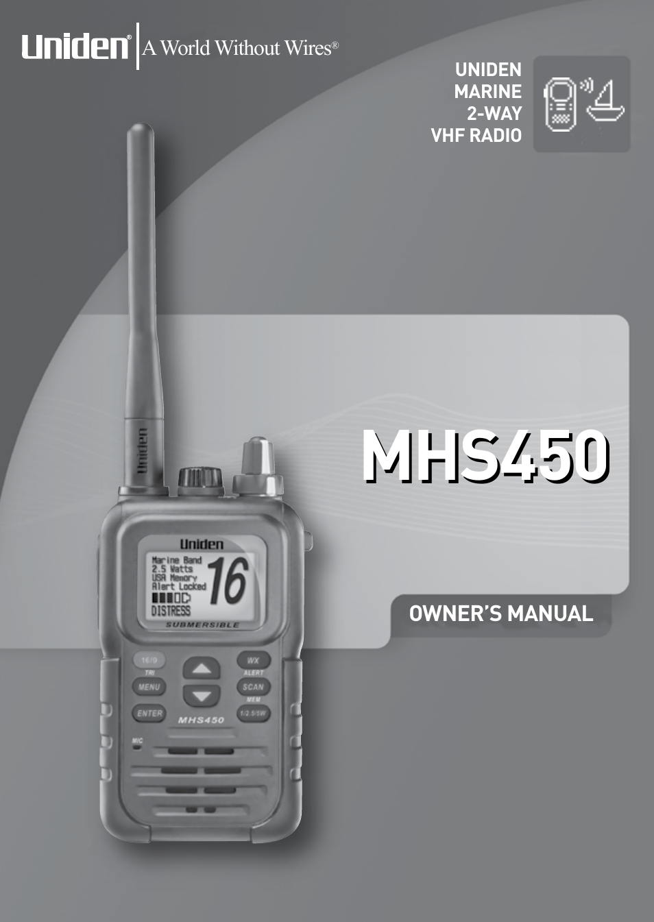 Uniden MHS450 User Manual | 44 pages