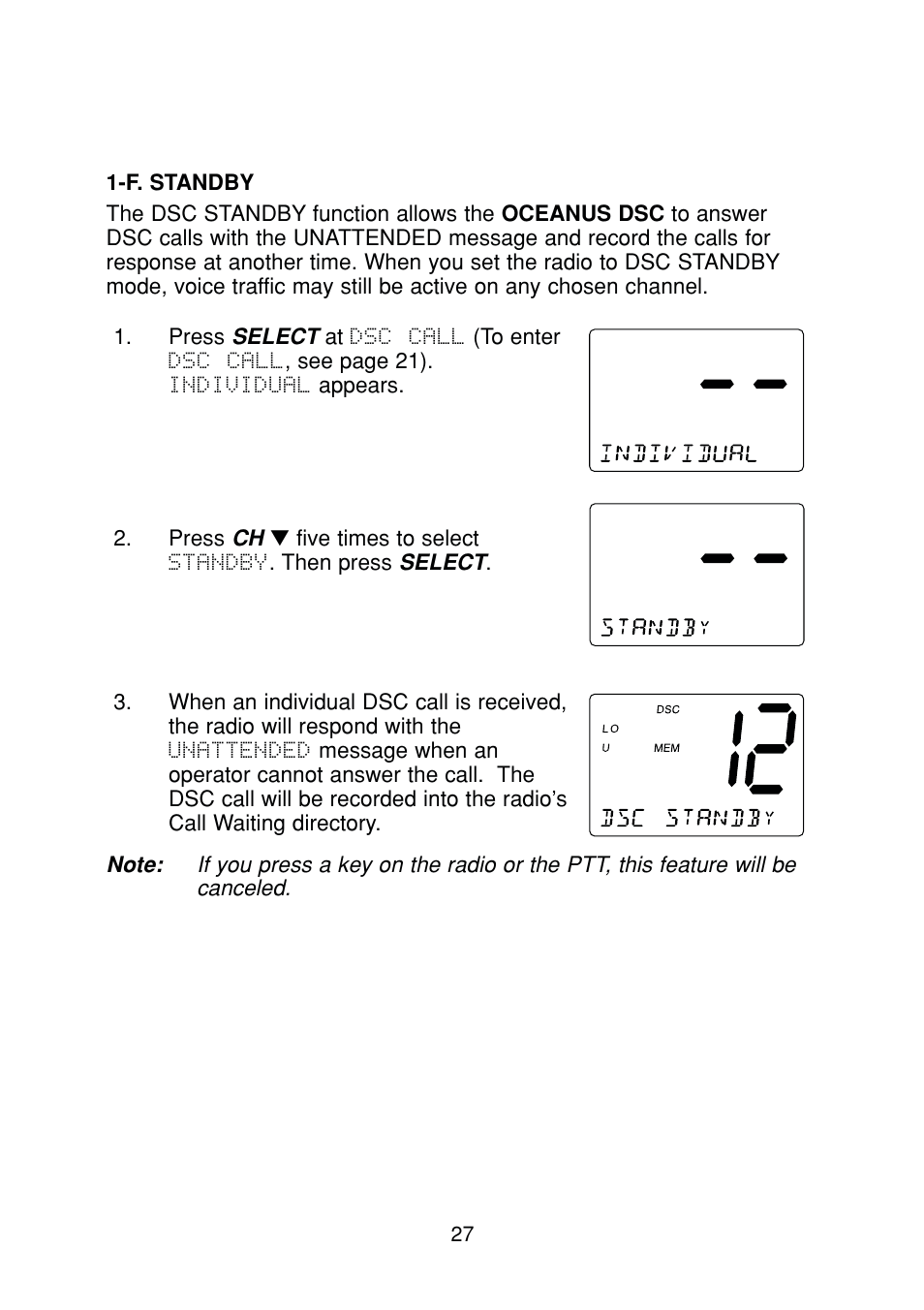 Uniden DSC Series User Manual | Page 30 / 68