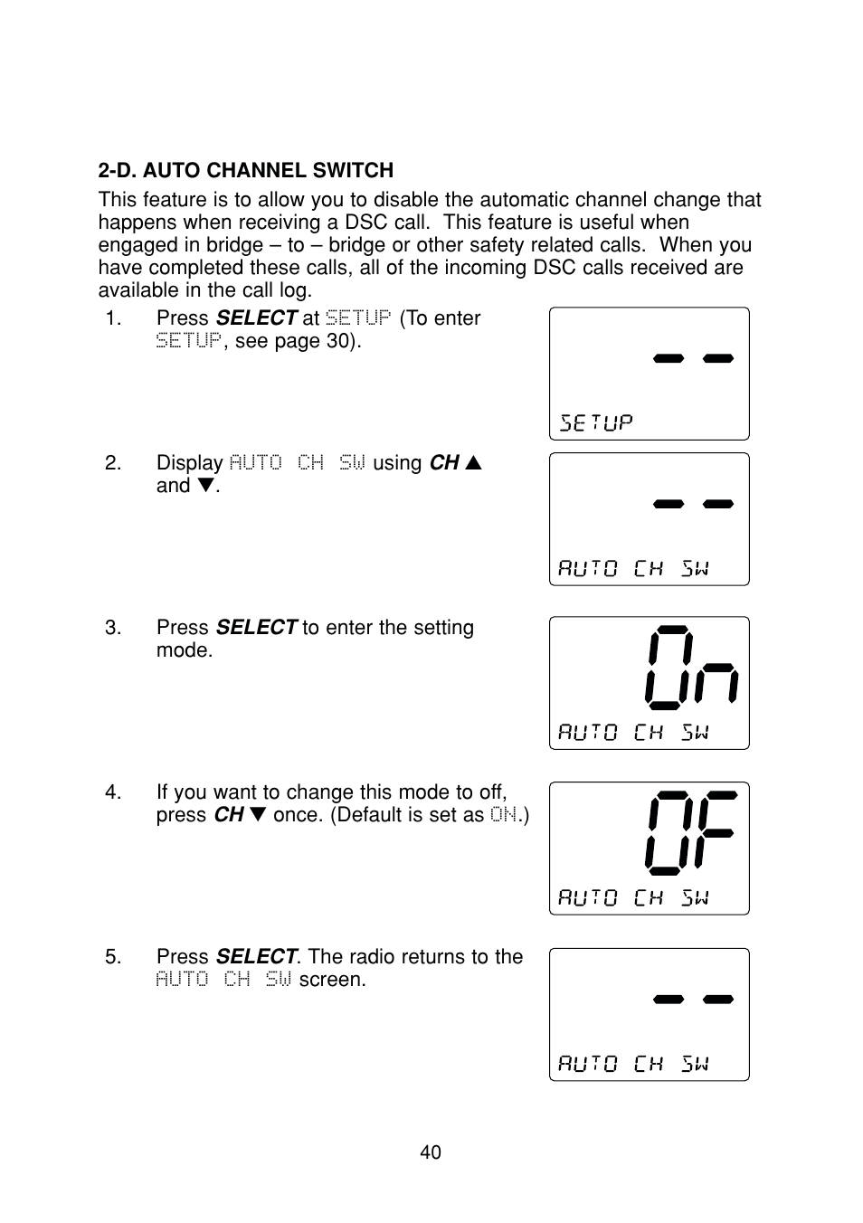 Uniden DSC Series User Manual | Page 43 / 68