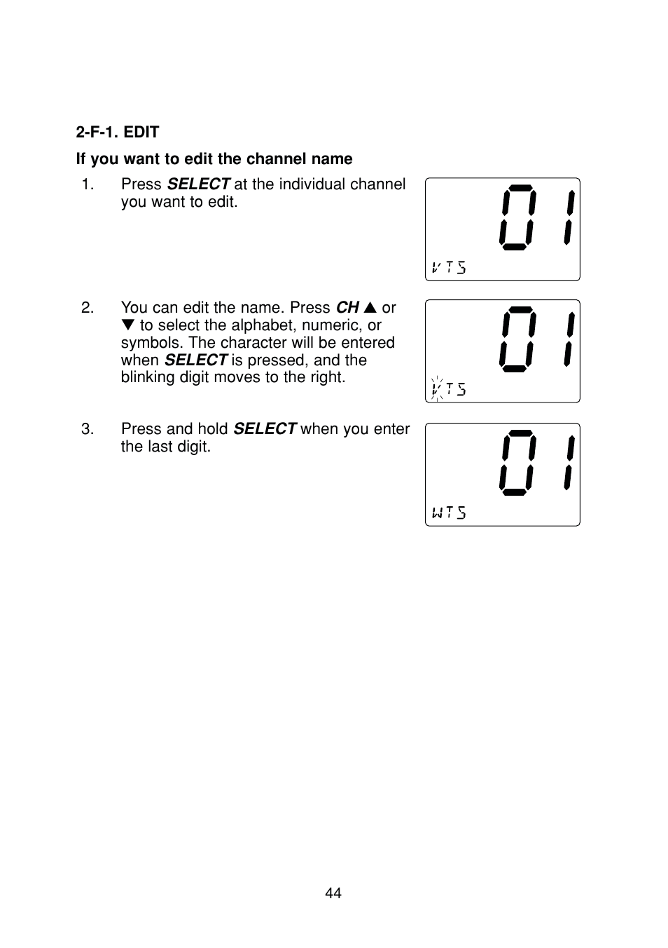 Uniden DSC Series User Manual | Page 47 / 68