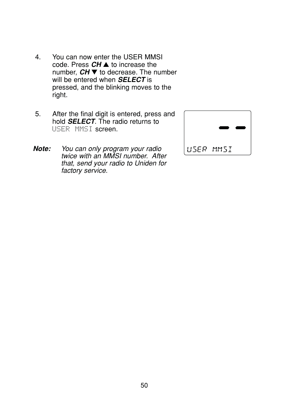 Uniden DSC Series User Manual | Page 53 / 68