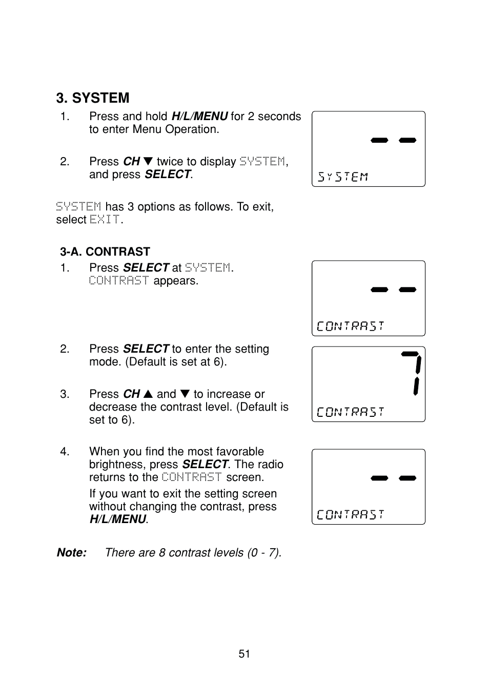 System | Uniden DSC Series User Manual | Page 54 / 68